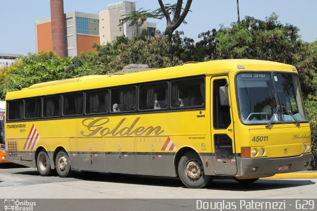 Viação Itapemirim 45011 na cidade de São Paulo, São Paulo, Brasil, por Douglas Paternezi. Número da foto: #4626938.