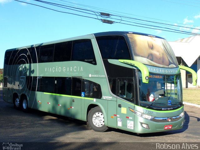 Viação Garcia 7327 na cidade de Paranavaí, Paraná, Brasil, por Robson Alves. Número da foto: #4626957.