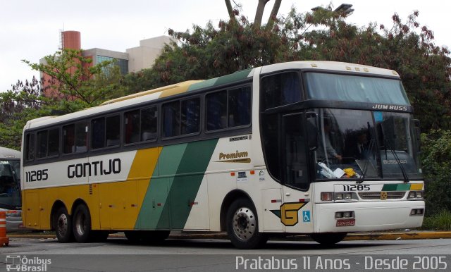 Empresa Gontijo de Transportes 11285 na cidade de São Paulo, São Paulo, Brasil, por Cristiano Soares da Silva. ID da foto: 4629524.