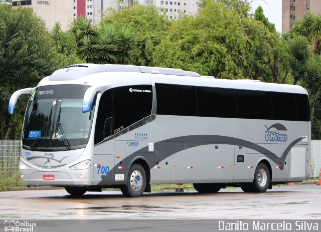 VH Tur Transporte e Turismo 700 na cidade de Curitiba, Paraná, Brasil, por Danilo Marcelo Silva. ID da foto: 4629698.