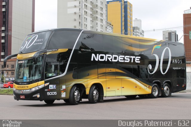 Expresso Nordeste 5005 na cidade de Curitiba, Paraná, Brasil, por Douglas Paternezi. Número da foto: #4629494.