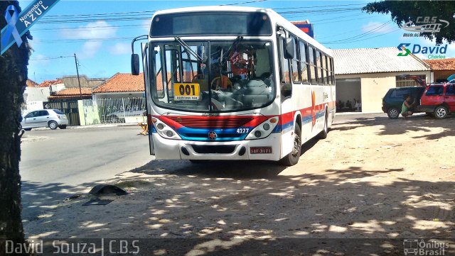 Transporte Tropical 4277 na cidade de Aracaju, Sergipe, Brasil, por David  Souza. Número da foto: #4630814.