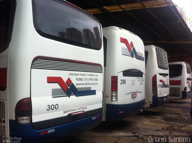 Gracimar Transporte e Turismo 300 na cidade de Taboão da Serra, São Paulo, Brasil, por Bruno Santino. Número da foto: #4629695.