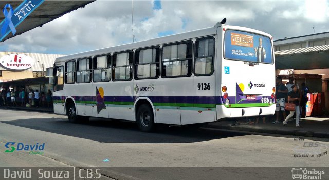 Viação Modelo 9136 na cidade de Aracaju, Sergipe, Brasil, por David  Souza. ID da foto: 4630813.