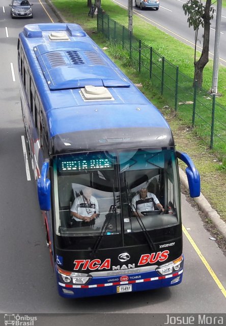 Tica Bus Transportes Internacionales Centroamericanos 154 na cidade de , por Josué Mora. Número da foto: #4629754.