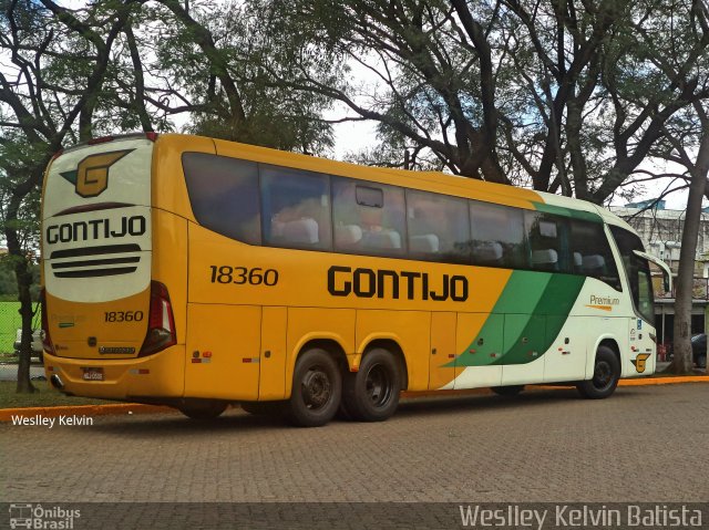 Empresa Gontijo de Transportes 18360 na cidade de São Paulo, São Paulo, Brasil, por Weslley Kelvin Batista. Número da foto: #4629440.