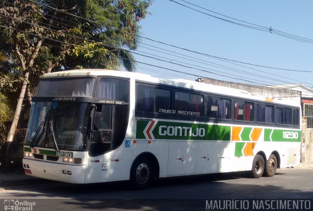 Empresa Gontijo de Transportes 11230 na cidade de Belo Horizonte, Minas Gerais, Brasil, por Maurício Nascimento. Número da foto: #4630566.
