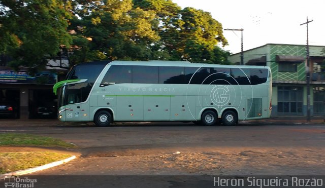 Viação Garcia 7847 na cidade de Campo Mourão, Paraná, Brasil, por Heron Siqueira Rozão. ID da foto: 4629122.