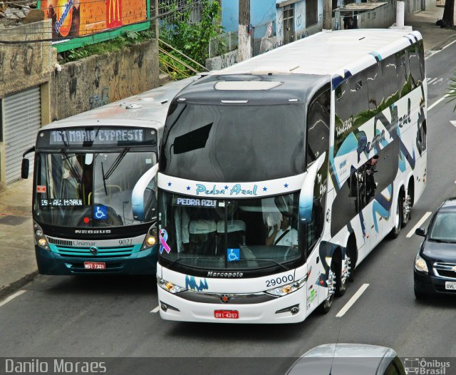 Pedra Azul Turismo 29000 na cidade de Vitória, Espírito Santo, Brasil, por Danilo Moraes. Número da foto: #4628881.