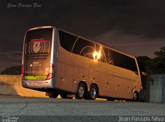 Viação Garcia 16894 na cidade de São José dos Campos, São Paulo, Brasil, por Jean Passos Silva. ID da foto: 4632832.