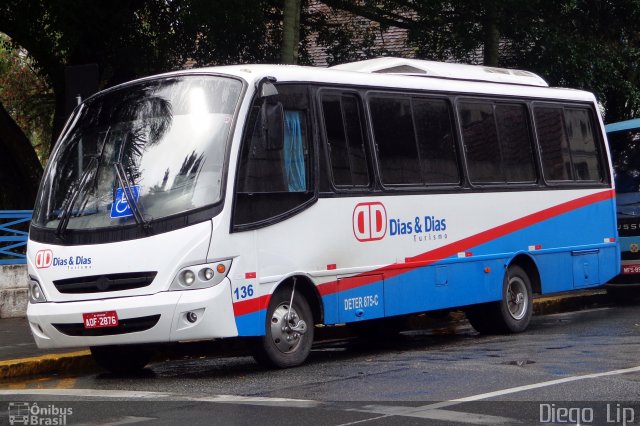 Dias & Dias Transporte e Turismo - Diastur 136 na cidade de Joinville, Santa Catarina, Brasil, por Diego Lip. ID da foto: 4632317.