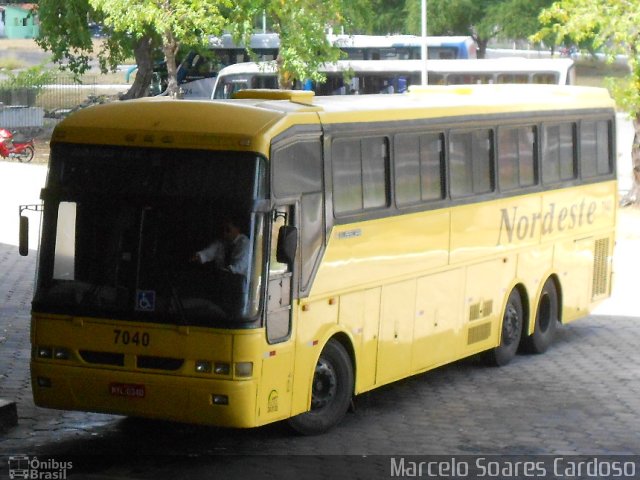 Viação Nordeste 7040 na cidade de João Pessoa, Paraíba, Brasil, por Marcelo Soares Cardoso. Número da foto: #4632161.