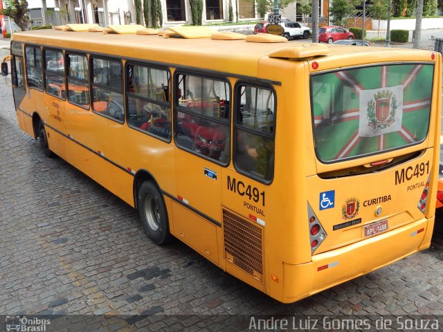 Auto Viação Mercês MC491 na cidade de Curitiba, Paraná, Brasil, por André Luiz Gomes de Souza. ID da foto: 4632574.