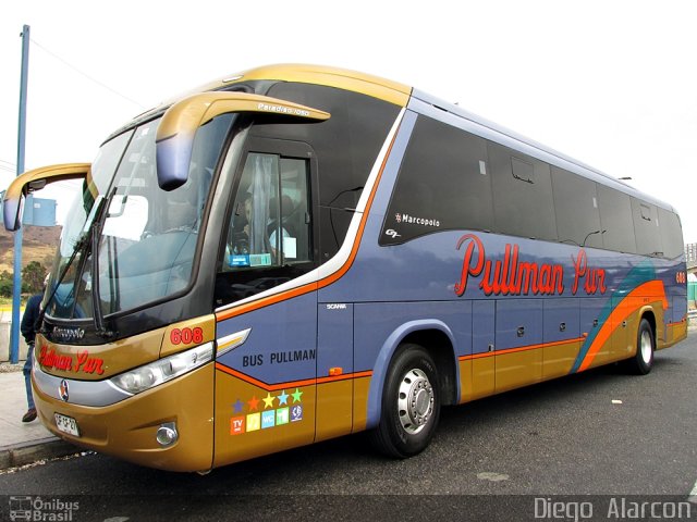 Pullman Sur 608 na cidade de , por Diego  Alarcon. ID da foto: 4634334.