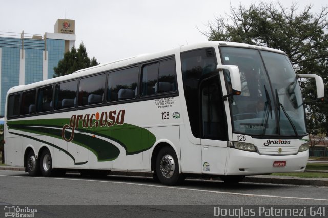 Viação Graciosa 128 na cidade de Curitiba, Paraná, Brasil, por Douglas Paternezi. Número da foto: #4633793.