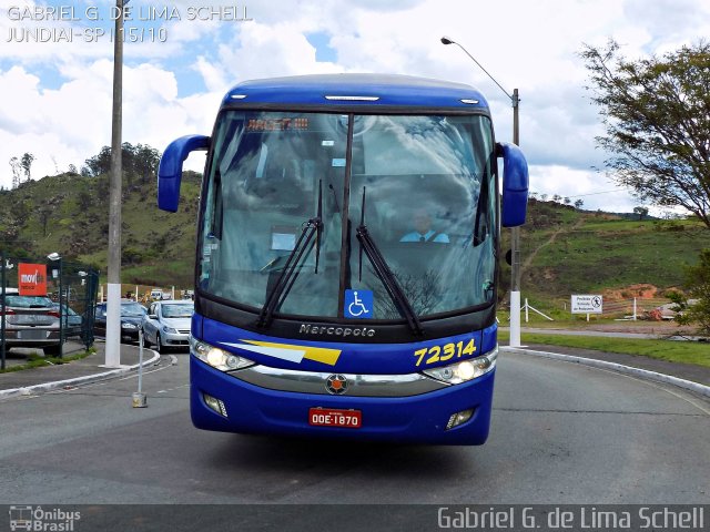 RodeRotas - Rotas de Viação do Triângulo 72314 na cidade de Jundiaí, São Paulo, Brasil, por Gabriel Giacomin de Lima. Número da foto: #4634591.