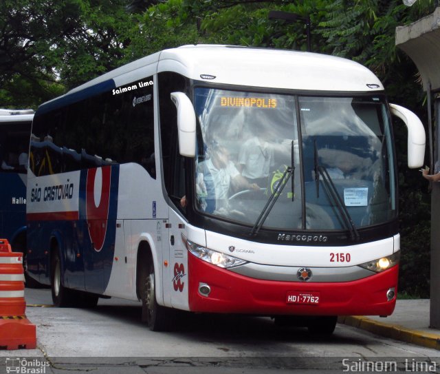 Viação São Cristóvão 2150 na cidade de São Paulo, São Paulo, Brasil, por Saimom  Lima. ID da foto: 4634317.