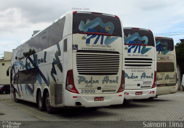 Pedra Azul Turismo 23000 na cidade de Vitória, Espírito Santo, Brasil, por Saimom  Lima. ID da foto: 4634307.