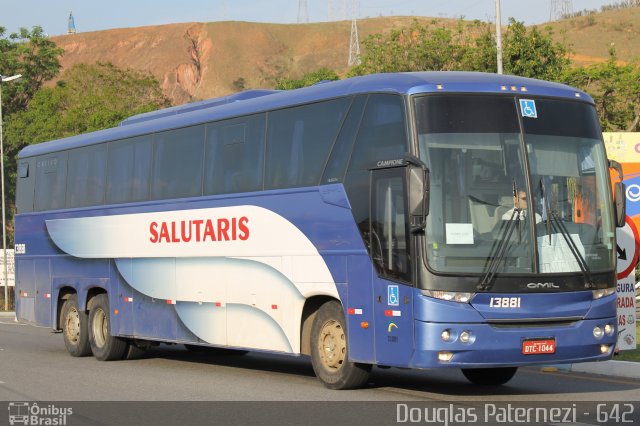 Viação Salutaris e Turismo 13881 na cidade de Aparecida, São Paulo, Brasil, por Douglas Paternezi. Número da foto: #4633795.
