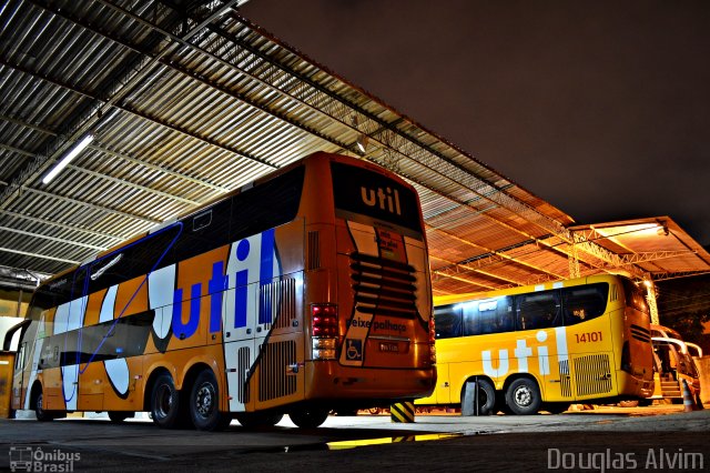 UTIL - União Transporte Interestadual de Luxo 11501 na cidade de São José dos Campos, São Paulo, Brasil, por Douglas Alvim. Número da foto: #4637301.