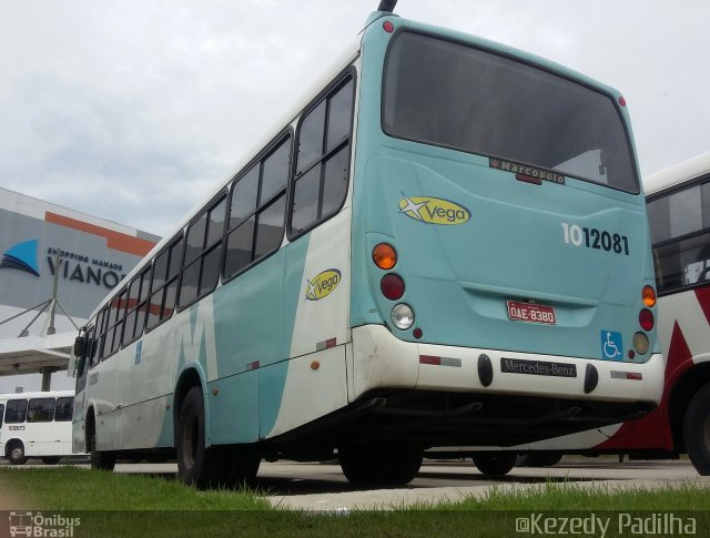 Vega Manaus Transporte 1012081 na cidade de Manaus, Amazonas, Brasil, por Kezedy Padilha. Número da foto: #4637376.