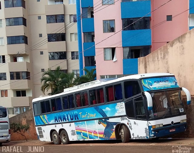 Ana Tur Transporte Turismo 8064 na cidade de Caldas Novas, Goiás, Brasil, por RAFAEL  JUNIO FONSECA. Número da foto: #4636623.