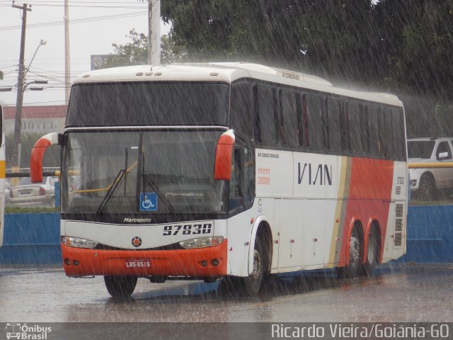 VIAN - Viação Anapolina 97830 na cidade de Goiânia, Goiás, Brasil, por Ricardo Vieira. ID da foto: 4636209.