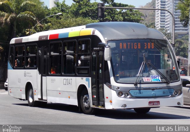 Translitorânea Turística A21047 na cidade de Rio de Janeiro, Rio de Janeiro, Brasil, por Lucas Lima. ID da foto: 4637078.