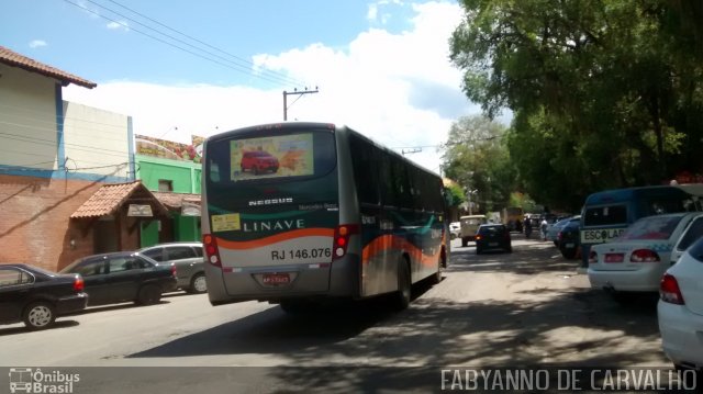 Linave Transportes RJ 146.076 na cidade de Paraíba do Sul, Rio de Janeiro, Brasil, por Fabiano Magalhaes. Número da foto: #4636736.
