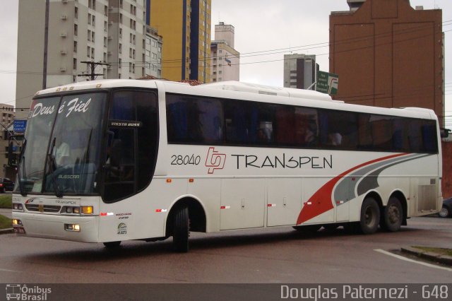 Transpen Transporte Coletivo e Encomendas 28040 na cidade de Curitiba, Paraná, Brasil, por Douglas Paternezi. Número da foto: #4636495.