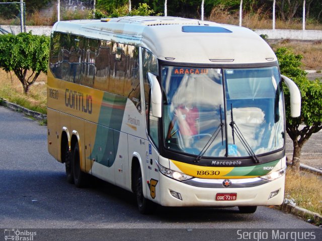Empresa Gontijo de Transportes 18630 na cidade de Aracaju, Sergipe, Brasil, por Sergio Marques . Número da foto: #4636727.