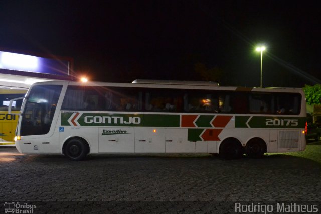 Empresa Gontijo de Transportes 20175 na cidade de João Monlevade, Minas Gerais, Brasil, por Rodrigo Matheus. ID da foto: 4637651.