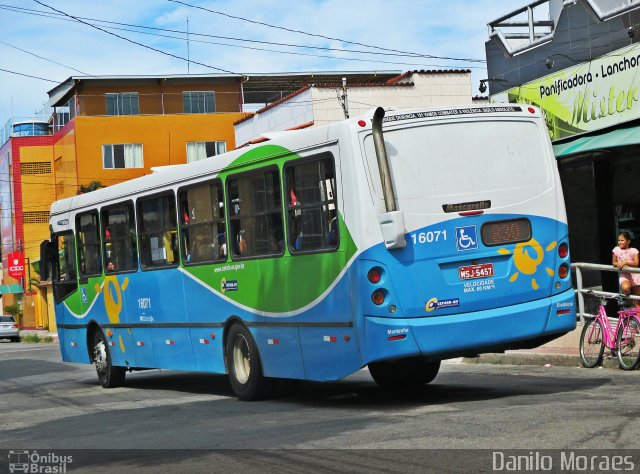 Expresso Santa Paula 16071 na cidade de Serra, Espírito Santo, Brasil, por Danilo Moraes. Número da foto: #4637955.