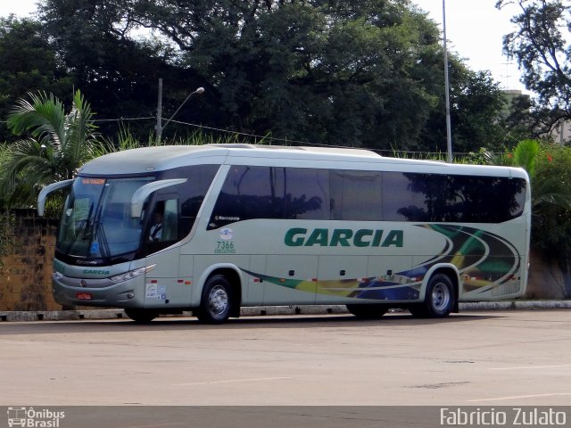 Viação Garcia 7366 na cidade de Maringá, Paraná, Brasil, por Fabricio do Nascimento Zulato. Número da foto: #4637128.