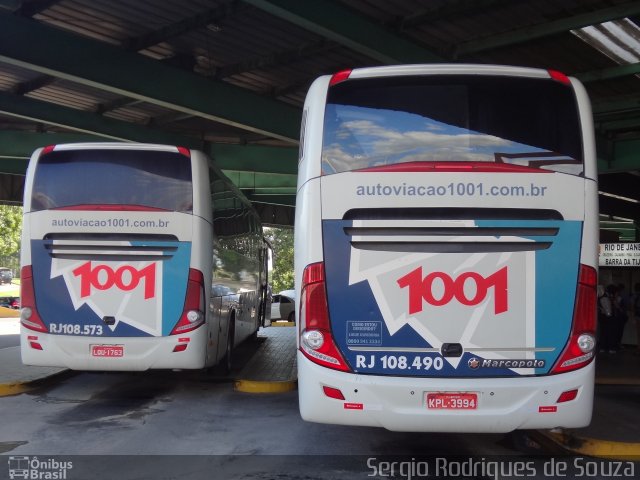 Auto Viação 1001 RJ 108.490 na cidade de Resende, Rio de Janeiro, Brasil, por Sergio Rodrigues de Souza. ID da foto: 4638211.