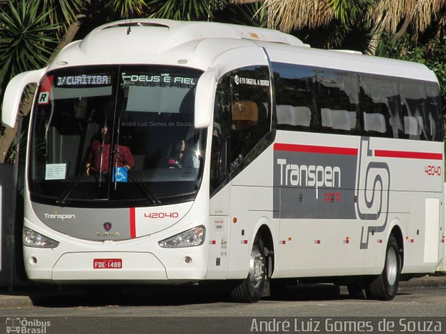 Transpen Transporte Coletivo e Encomendas 42040 na cidade de Curitiba, Paraná, Brasil, por André Luiz Gomes de Souza. Número da foto: #4640668.