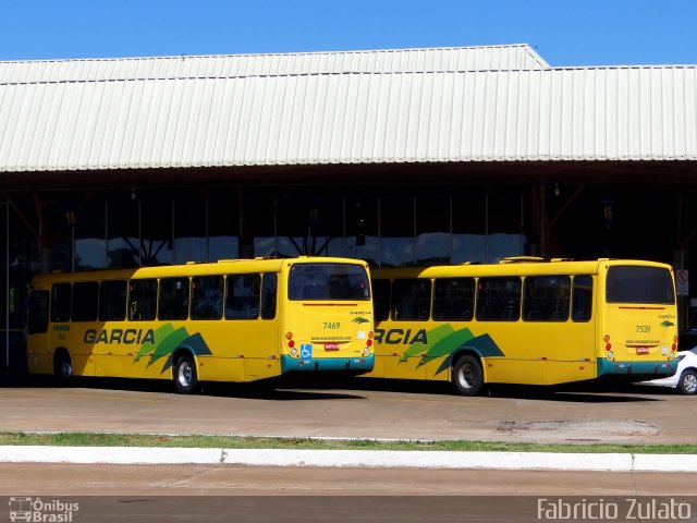 Viação Garcia 7469 na cidade de Maringá, Paraná, Brasil, por Fabricio do Nascimento Zulato. ID da foto: 4640405.