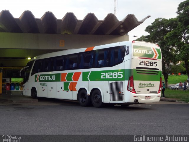 Empresa Gontijo de Transportes 21285 na cidade de Araxá, Minas Gerais, Brasil, por Guilherme Antonio. Número da foto: #4639685.