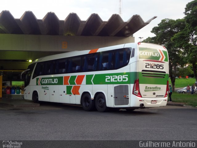 Empresa Gontijo de Transportes 21285 na cidade de Araxá, Minas Gerais, Brasil, por Guilherme Antonio. ID da foto: 4639685.