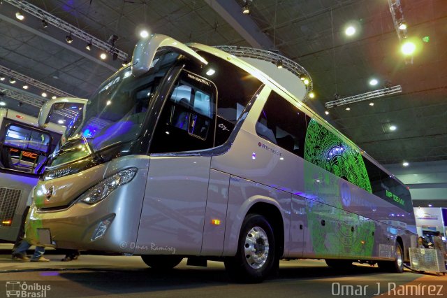 Marcopolo MP 105 MX - EXPO FORO 2016 na cidade de Álvaro Obregón, Ciudad de México, México, por Omar Ramírez Thor2102. Número da foto: #4639572.