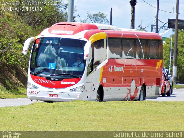 Expresso Itamarati 6207 na cidade de Jundiaí, São Paulo, Brasil, por Gabriel Giacomin de Lima. Número da foto: #4640138.