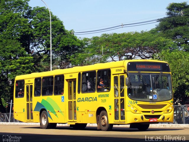 Viação Garcia 7659 na cidade de Maringá, Paraná, Brasil, por Lucas Oliveira . Número da foto: #4639805.