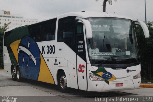 Viação São Cristóvão K380 na cidade de São Paulo, São Paulo, Brasil, por Douglas Paternezi. ID da foto: 4641551.