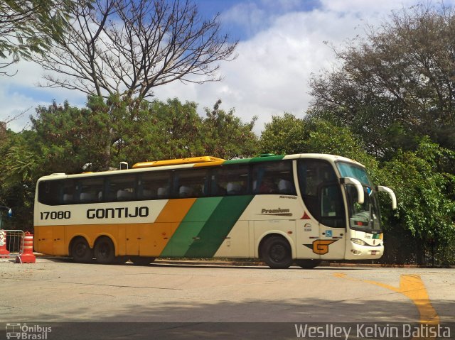 Empresa Gontijo de Transportes 17080 na cidade de São Paulo, São Paulo, Brasil, por Weslley Kelvin Batista. Número da foto: #4641608.