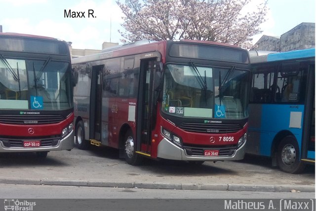 Transwolff Transportes e Turismo 7 8056 na cidade de São Paulo, São Paulo, Brasil, por Matheus Ariel. Número da foto: #4578901.