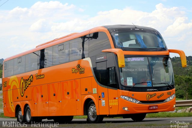 Oliver Turismo 257 na cidade de São Paulo, São Paulo, Brasil, por Matheus Henrique. ID da foto: 4580516.