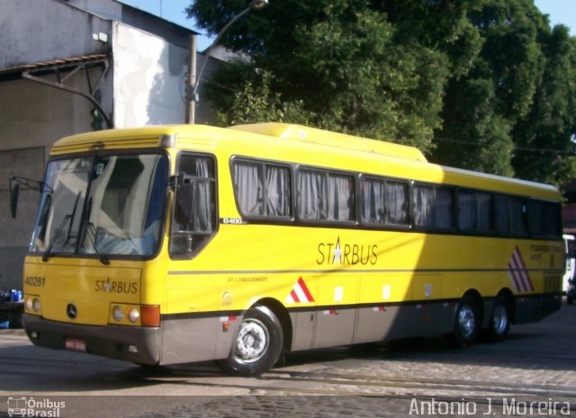 Viação Itapemirim 40261 na cidade de Rio de Janeiro, Rio de Janeiro, Brasil, por Antonio J. Moreira. ID da foto: 4579118.