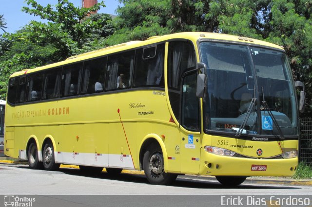 Viação Itapemirim 5515 na cidade de São Paulo, São Paulo, Brasil, por Erick Dias. Número da foto: #4579926.