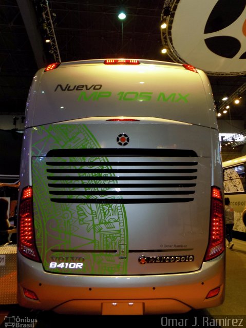 Marcopolo MP 105 MX - EXPO FORO 2016 na cidade de Álvaro Obregón, Ciudad de México, México, por Omar Ramírez Thor2102. Número da foto: #4644178.