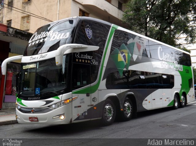 Cleiton Bus Executive 1200 na cidade de Belo Horizonte, Minas Gerais, Brasil, por Adão Raimundo Marcelino. ID da foto: 4644802.